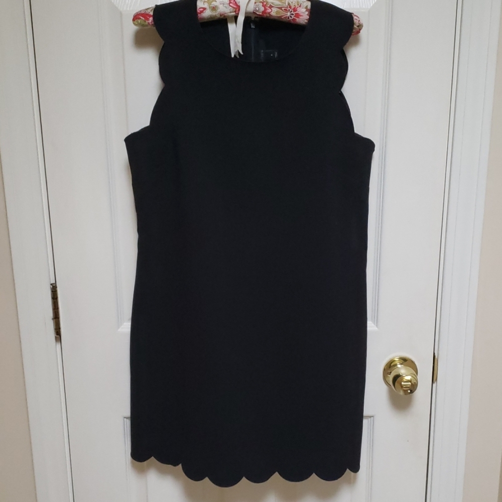 J. Crew Scalloped Dress